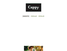 Tablet Screenshot of cappy.com.tr
