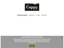 Tablet Screenshot of cappy.pl
